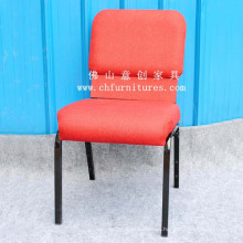 Red Fabric Church Furniture Chair (YC-G37-01)